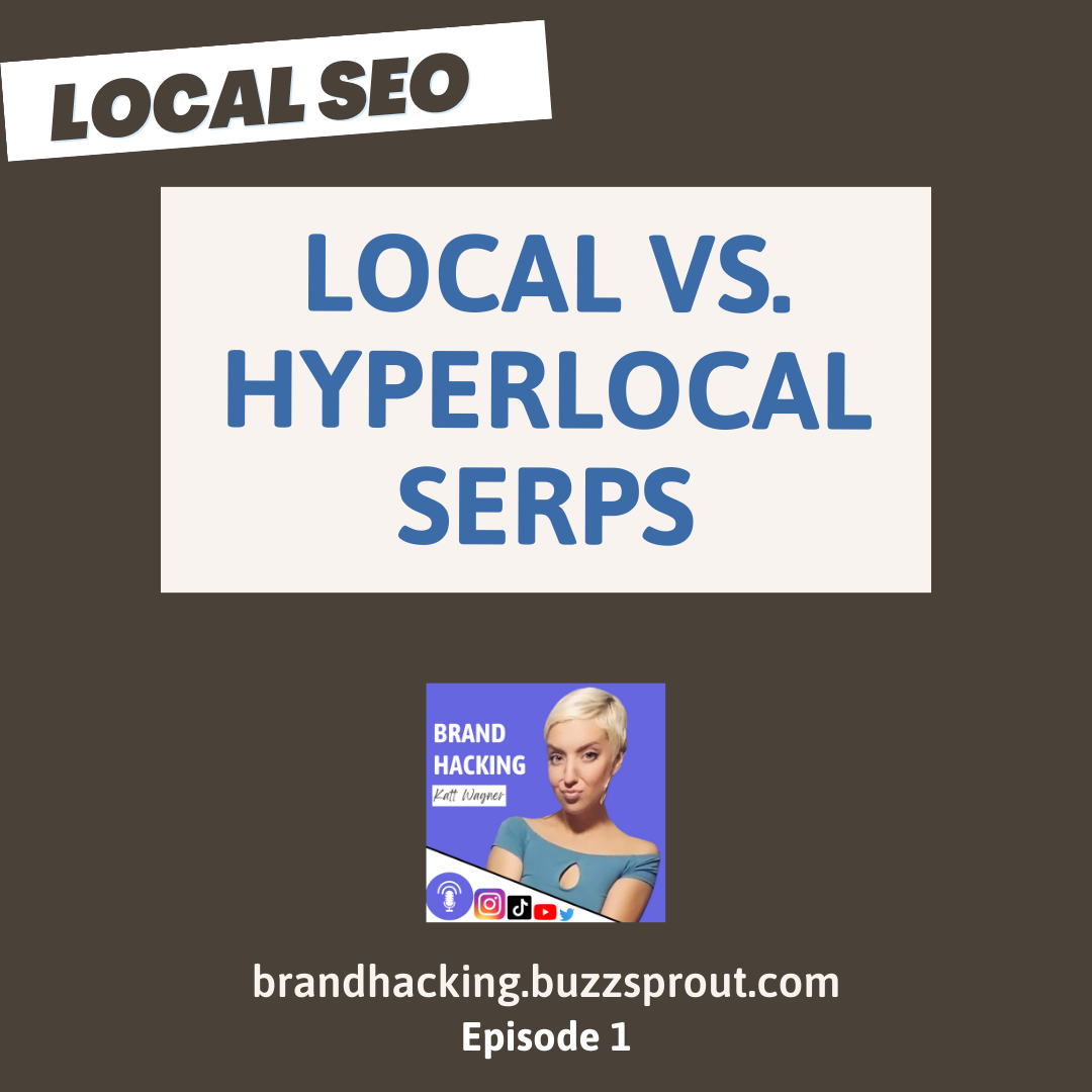 This image links to a youtube video segment on the difference between local and hyperlocal search results in Google, and gives examples of each display.