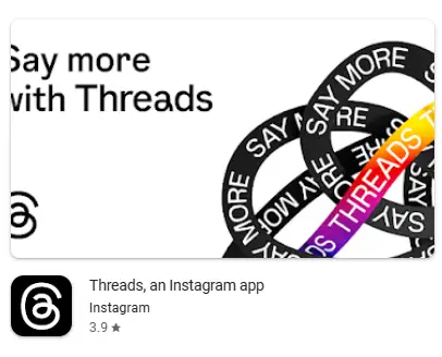 The correct Threads An Instagram App download